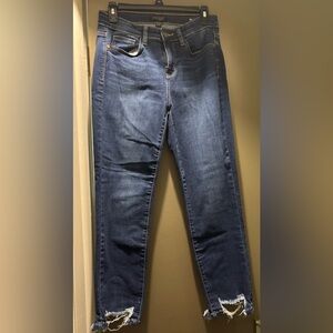Judy Blue Distressed Blue Jeans